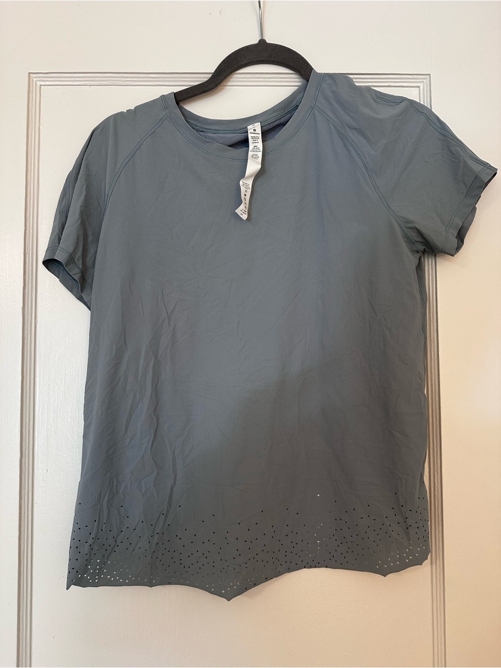 lululemon athletica Short Sleeve Active Tee - Steel Blue